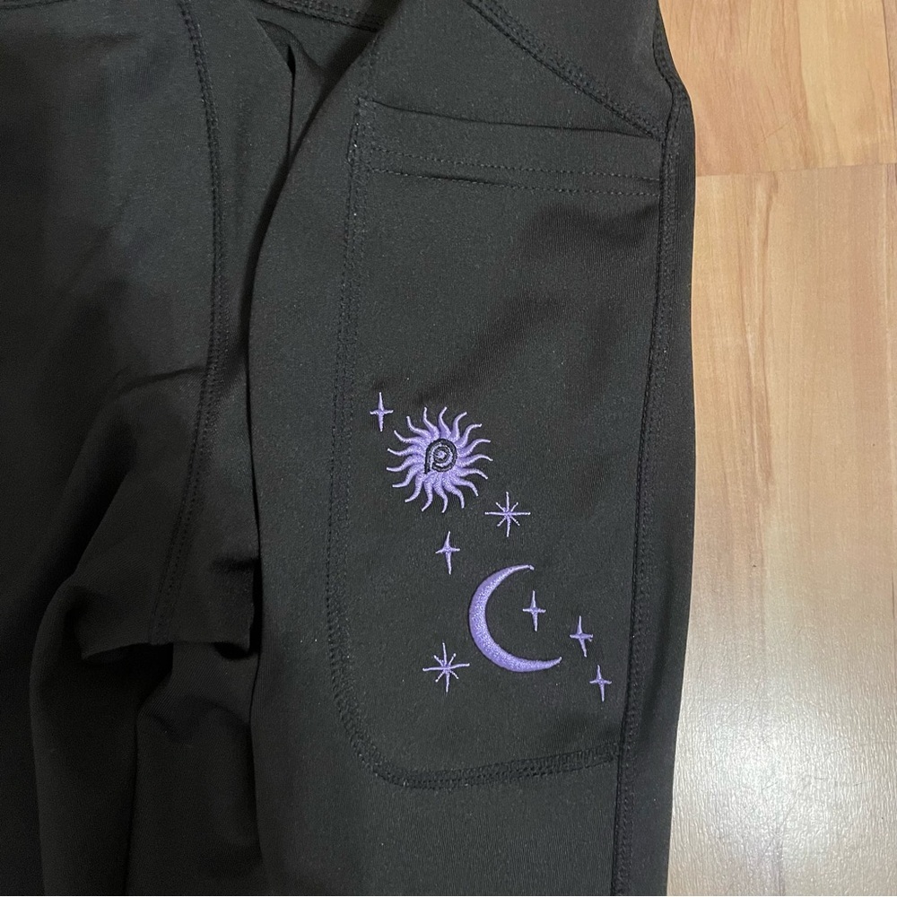 PopFIT Bootcut Embroidered Pocket Leggings - Picture 3 of 4